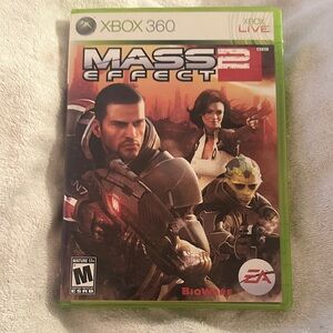 Mass Effect 2 for Xbox 360 - Green Case